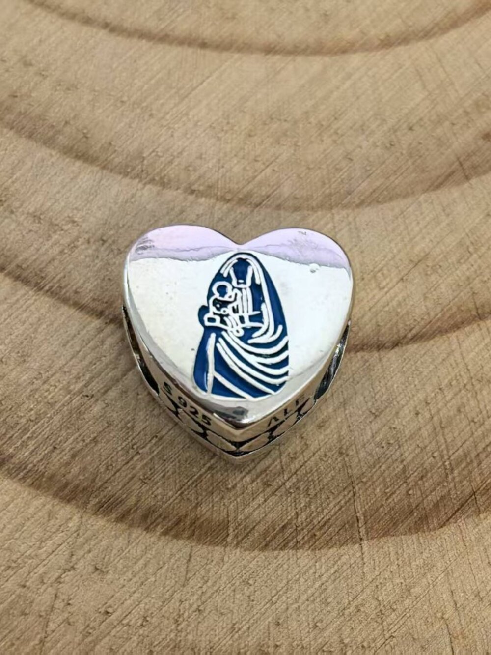 Pandora Costa Rica Exclusive Travel Heart Charm Pendant, S925 Silver Jewelry